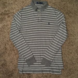 Polo Ralph Lauren Grey Striped Long sleeve
